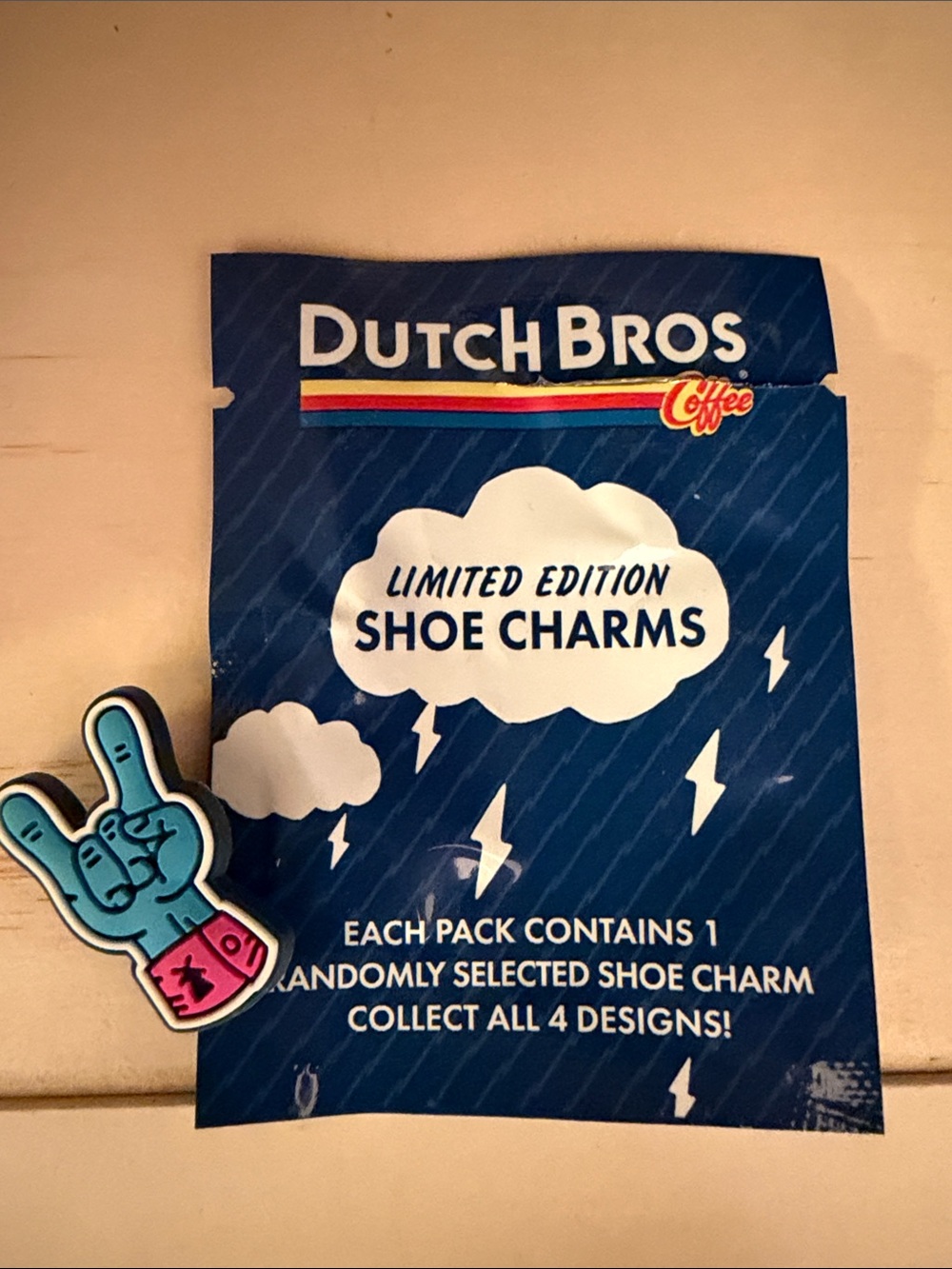 Dutch Bros Shoe  Charm Collectable